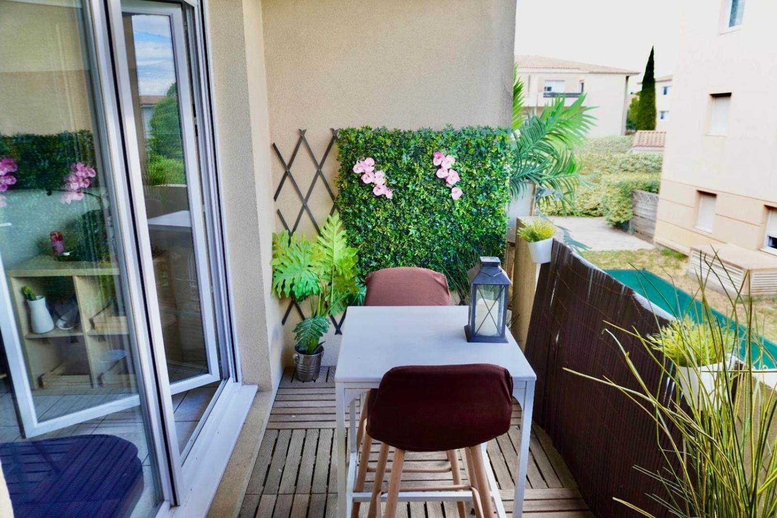 Apartmán T2 Lumineux Et Piscine Montpellier Exteriér fotografie