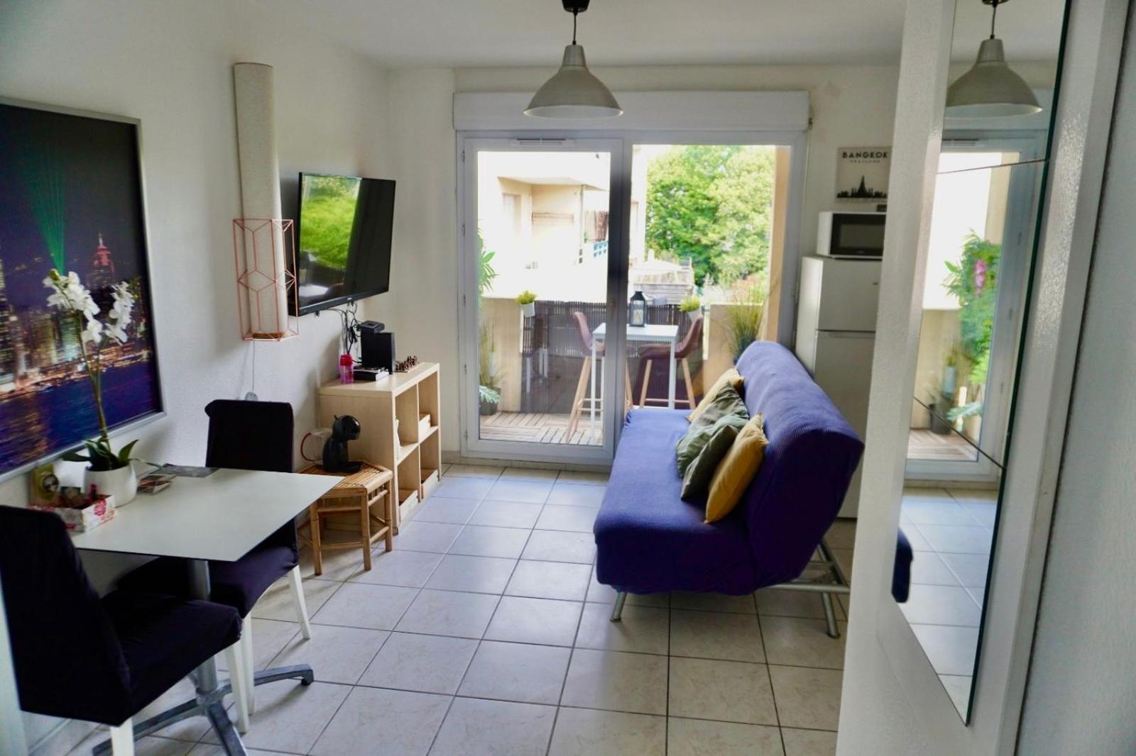 Apartmán T2 Lumineux Et Piscine Montpellier Exteriér fotografie
